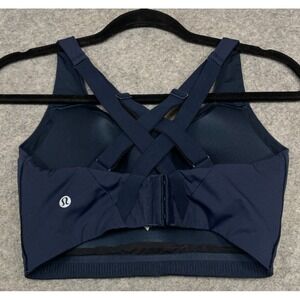 Lululemon Energy Bra High Support Navy Blue 34DD